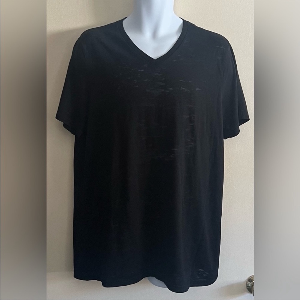 Public Opinion Burnout V-neck T-shirt